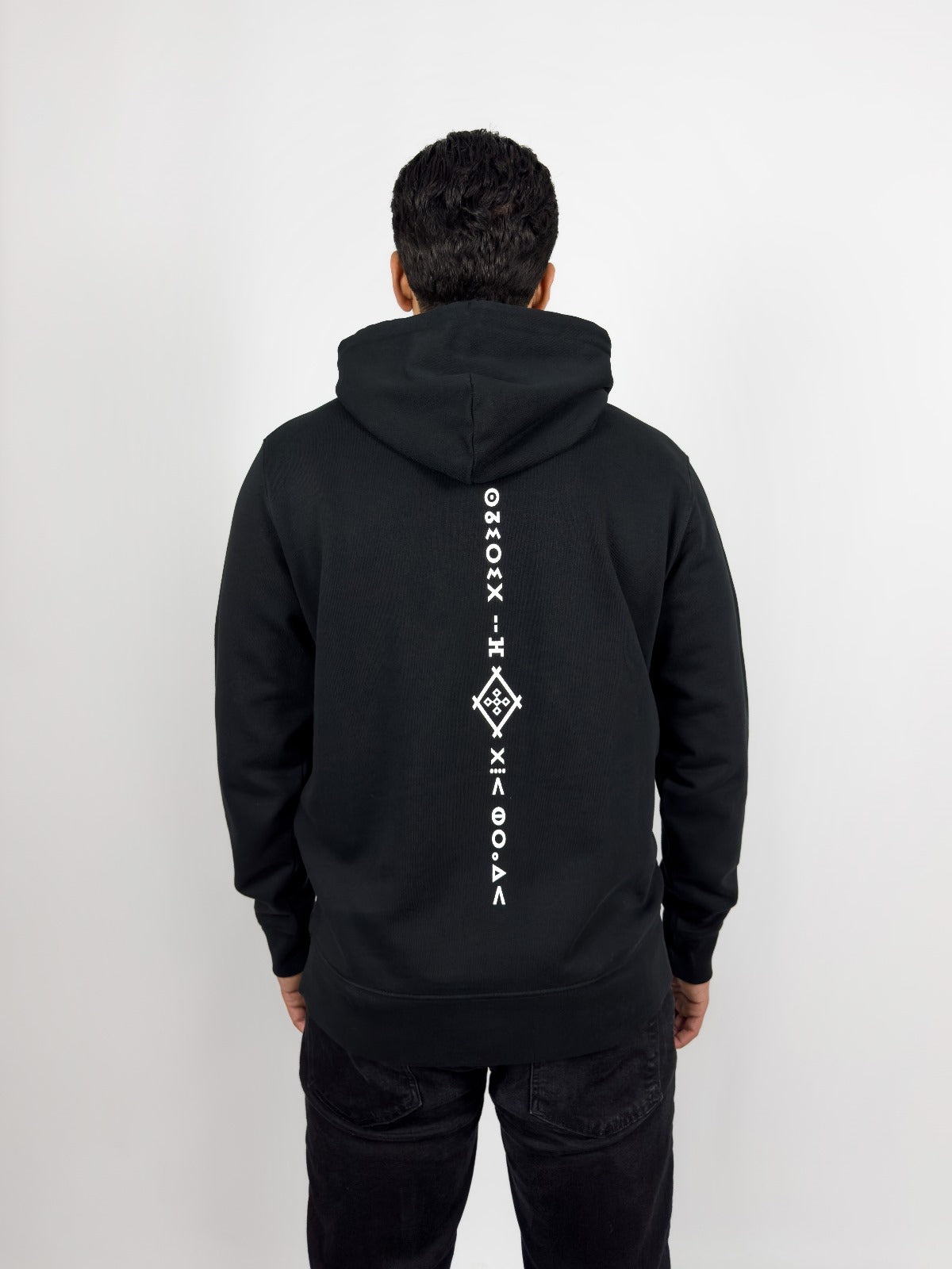 SCRIPT HOODIE | BLACK