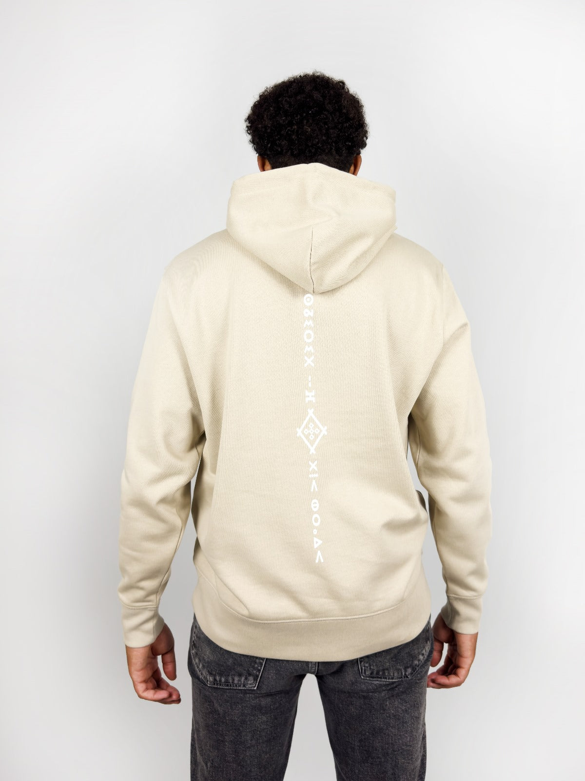 SCRIPT HOODIE | DESERT SAND